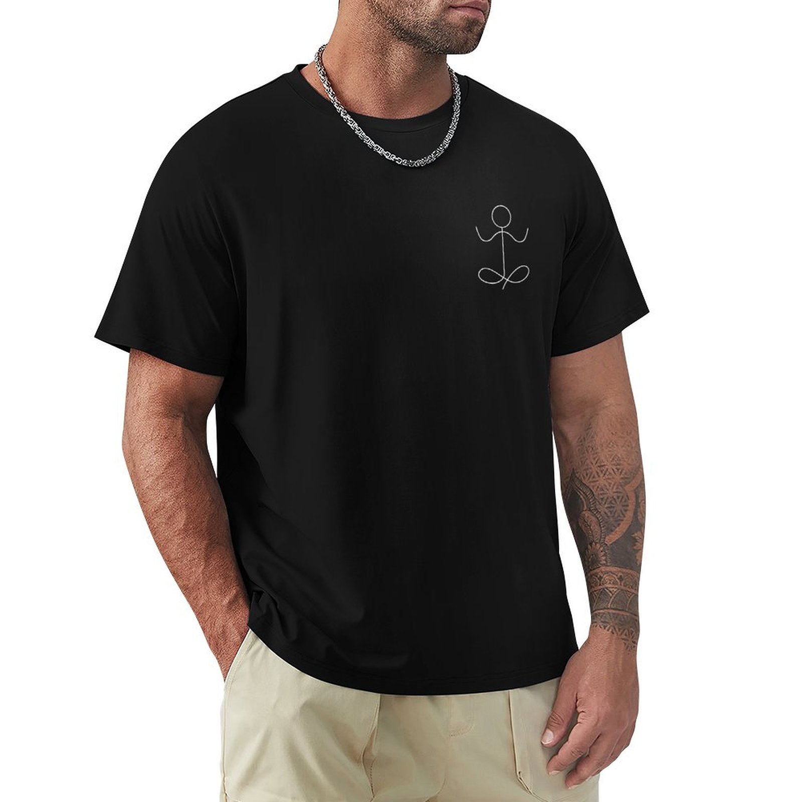 Yoga Fitness Health - ヨガ禅インドフィットネスヘルスTシャツソフト防縮コットンTシャツ