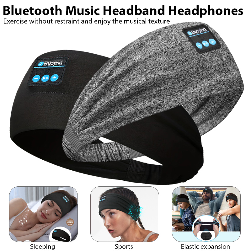 Yoga Fitness Video - ワイヤレス Bluetooth イヤホン スリーピング ヘッドバンド ヘッドフォン