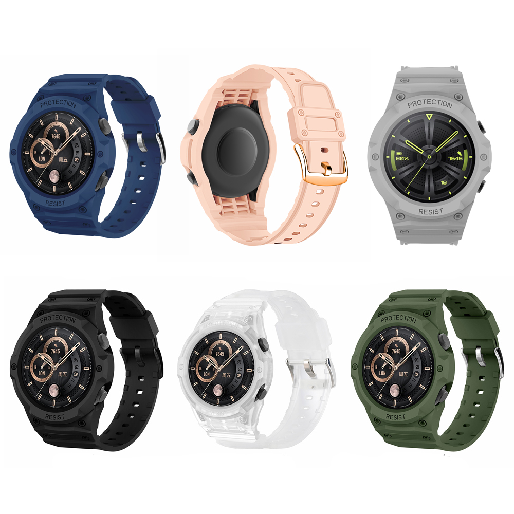 Wrist Wraps Fitness - TPU フレームシェルカバー腕時計バンドプロテクター Huawei 社時計 GT 6/5/4/3