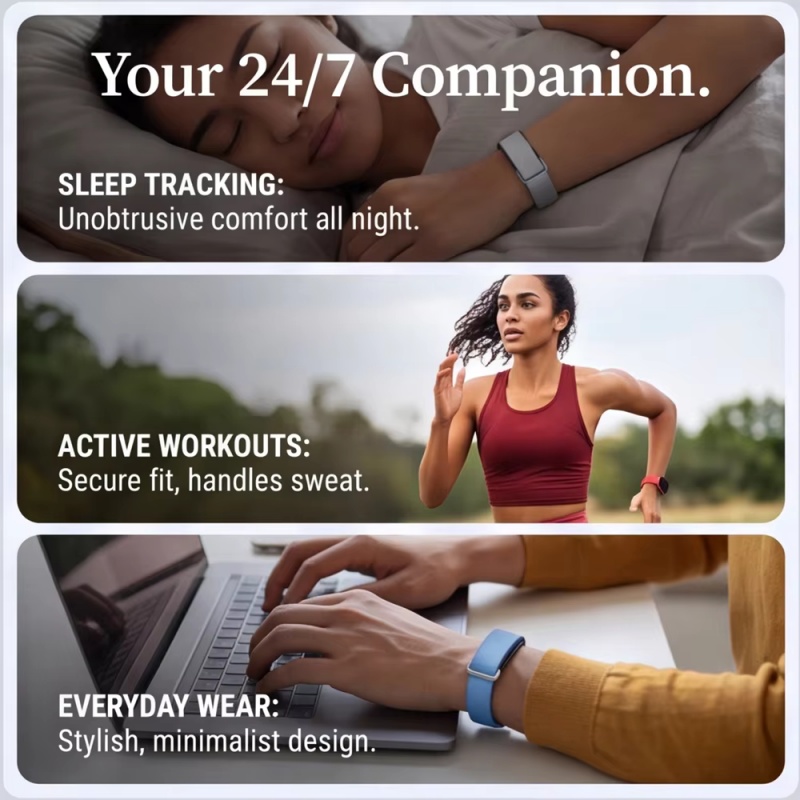 ソリッドカラーソフトウォッチストラップ Google Fit - Wrist Wraps Fitness のレビューと価格