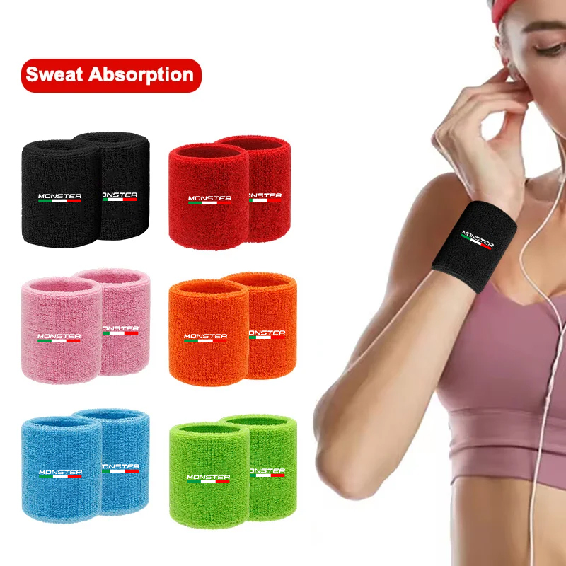 スポーツリストバンド、汗止めバンド、バスケットボール、バレー - Wrist Wraps Fitness のレビューと価格