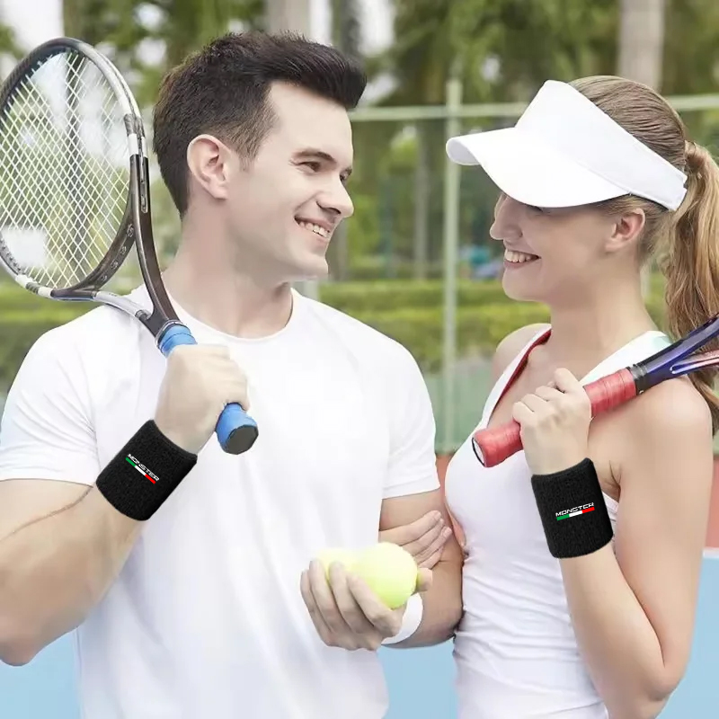 スポーツリストバンド、汗止めバンド、バスケットボール、バレー - Wrist Wraps Fitness のレビューと価格