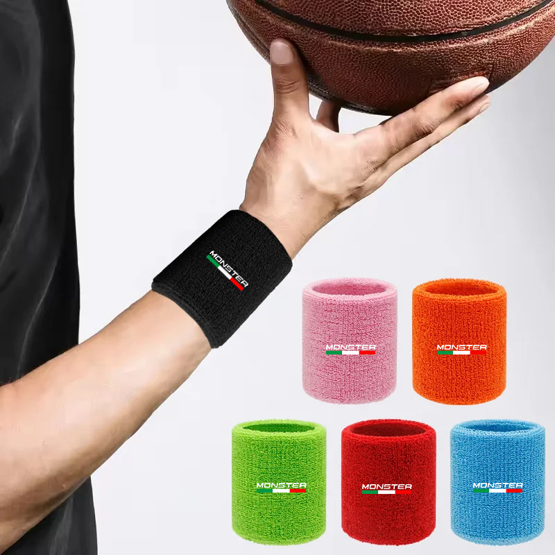 スポーツリストバンド、汗止めバンド、バスケットボール、バレー - Wrist Wraps Fitness のレビューと価格