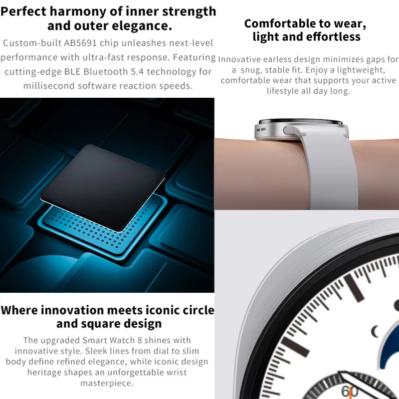 2026年ニュークラシック8 Max女性用スマートウォッチG - Wrist Wraps Fitness のレビューと価格
