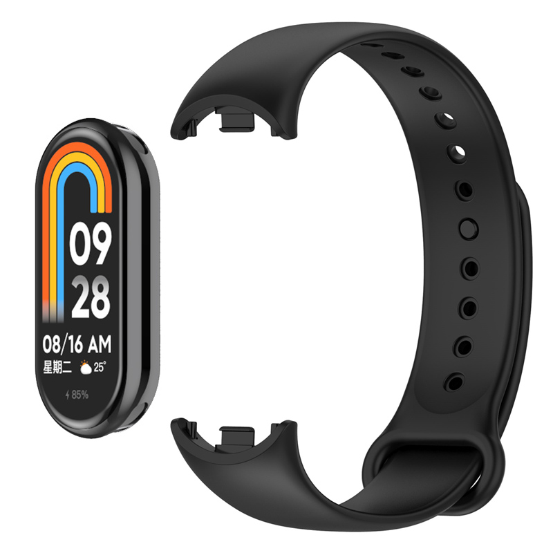 Xiaomi Mi Band 8用のスペアシリコンブレスレッ - Wrist Wraps Fitness のレビューと価格