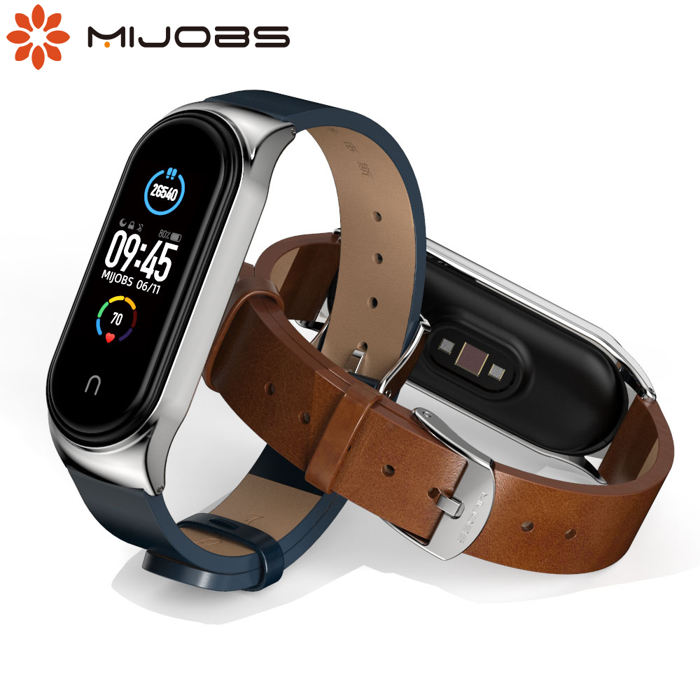 Mi バンド 10 9 8 7 6 5 ストラップ革シャオ  - Wrist Wraps Fitness のレビューと価格