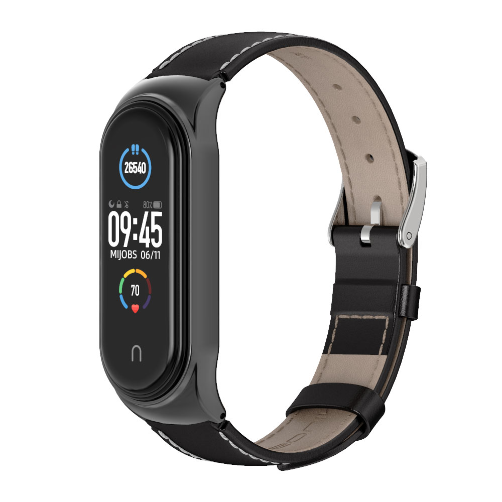 Mi バンド 10 9 8 7 6 5 ストラップ革シャオ  - Wrist Wraps Fitness のレビューと価格