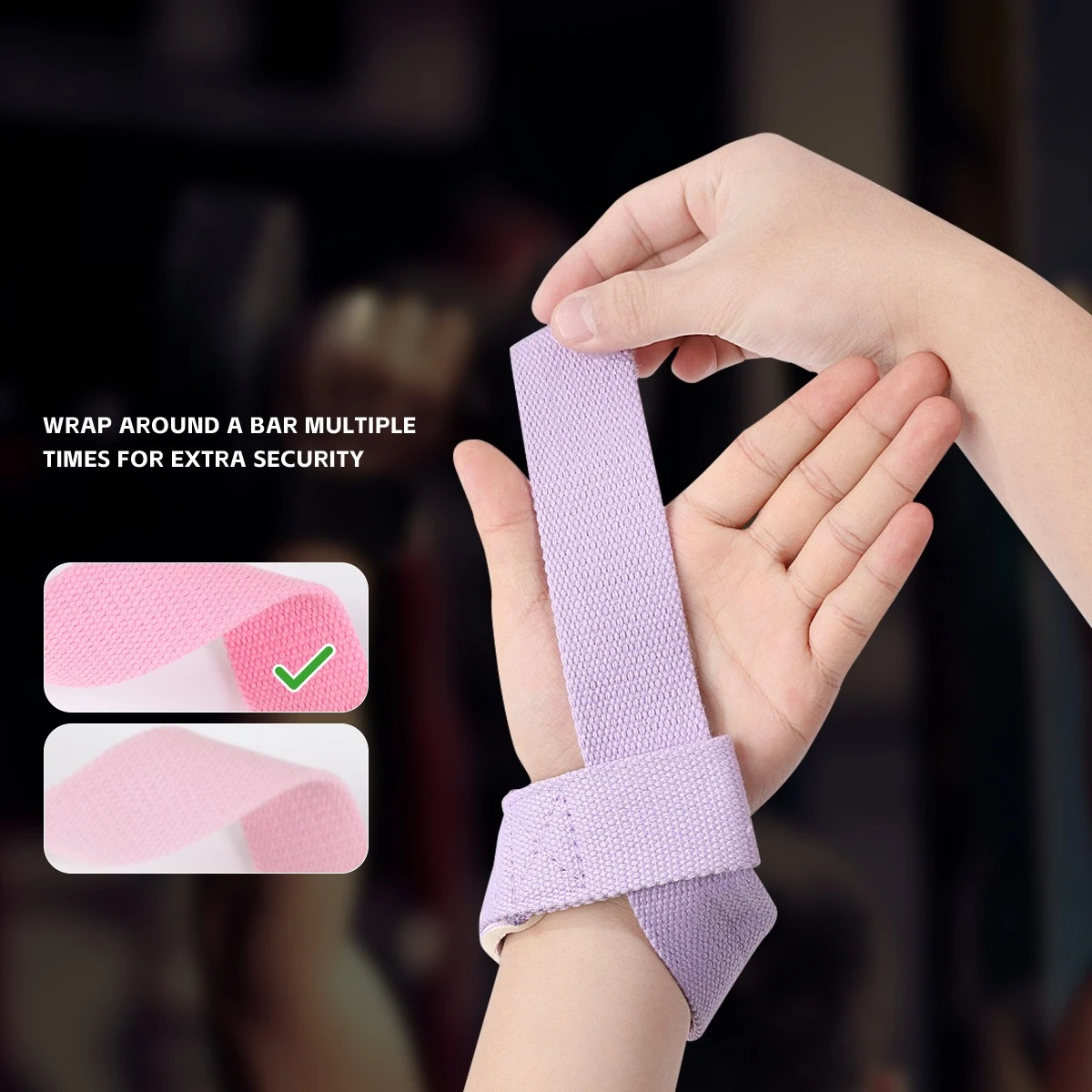 フィットネスラリーベルト、厚手のプルアップアシストストラップ - Wrist Wraps Fitness のレビューと価格