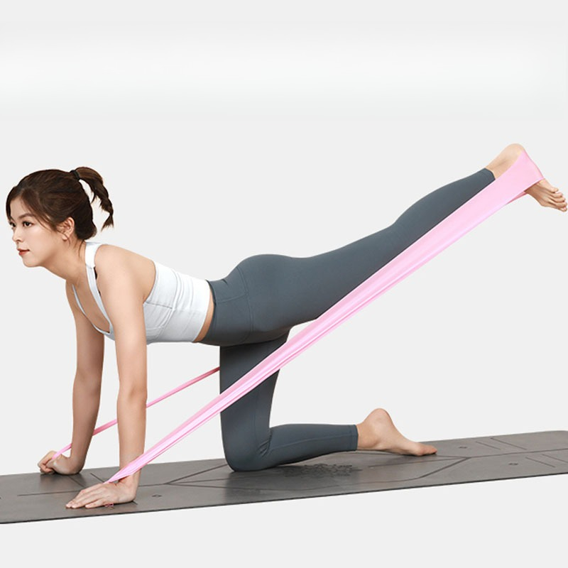 弾性滑り止め抵抗バンドプレミアムラテックスヨガフィットネスス - Yoga Fitness Health のレビューと価格