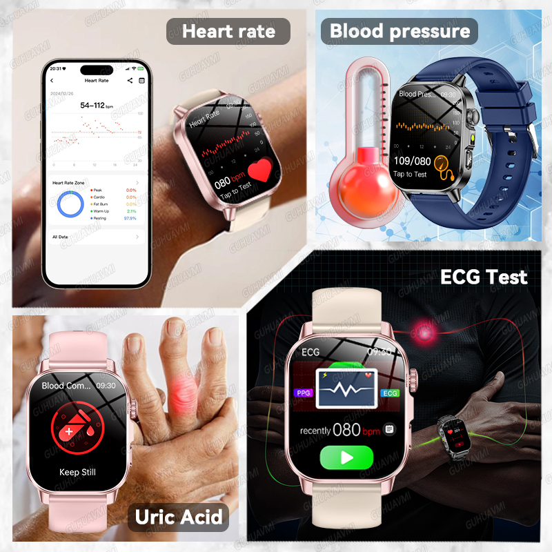 GUHUAVMI 2026 新しい精密ヘルスケアスマートウォ - Wrist Wraps Fitness のレビューと価格
