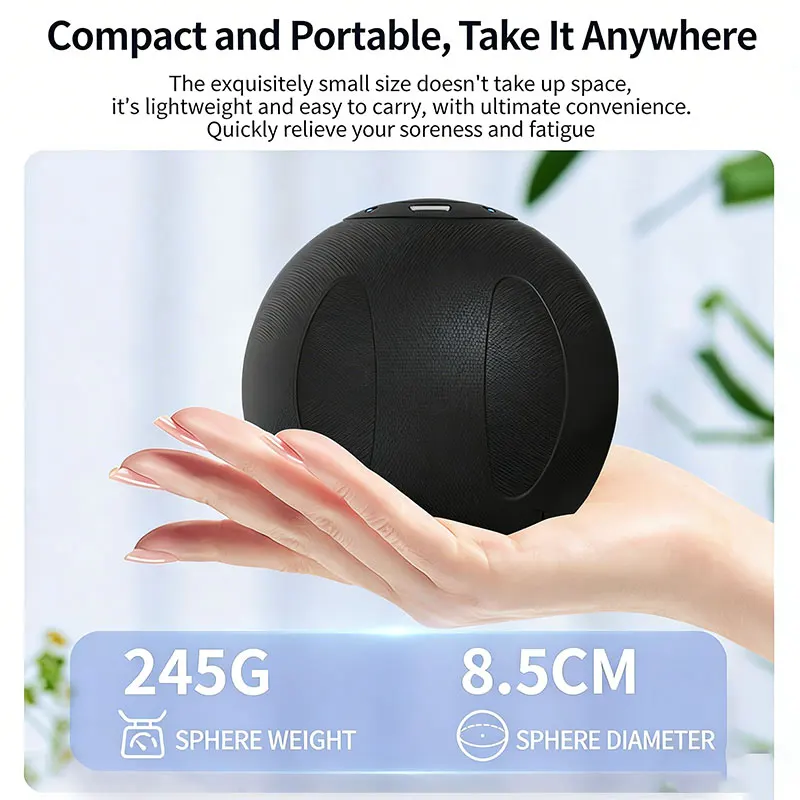 電気マッサージボールヘルスケアスポーツ筋膜ボール筋肉リラクゼ - Yoga Fitness Health のレビューと価格
