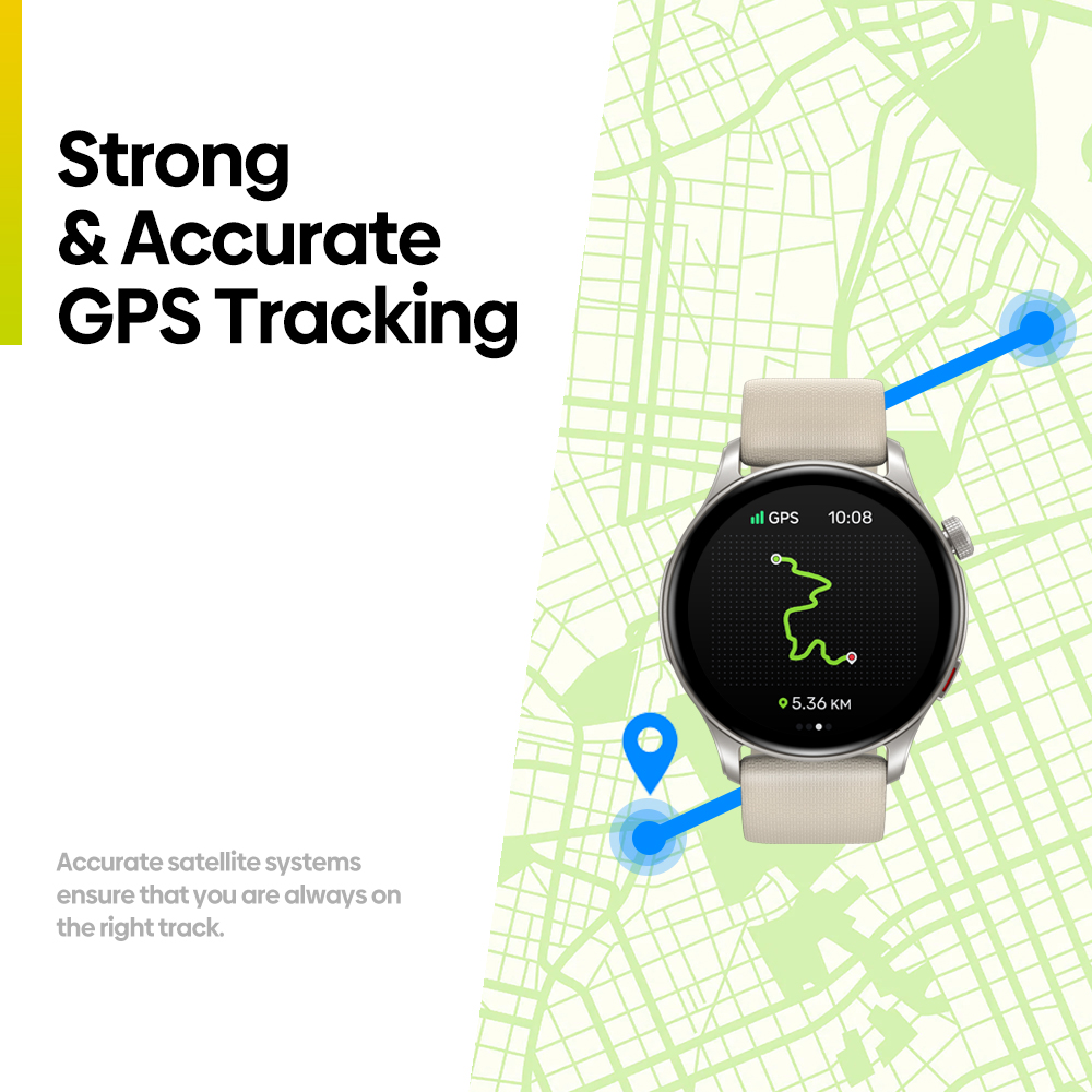 Zeblaze-btalk 3スマートウォッチ,1.43イン - Wrist Wraps Fitness のレビューと価格
