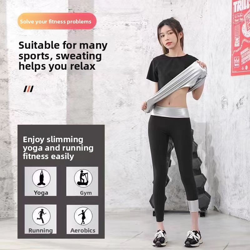 2026年新作サウナスウェットスーツセット、女性用スウェット - Yoga Fitness Health のレビューと価格