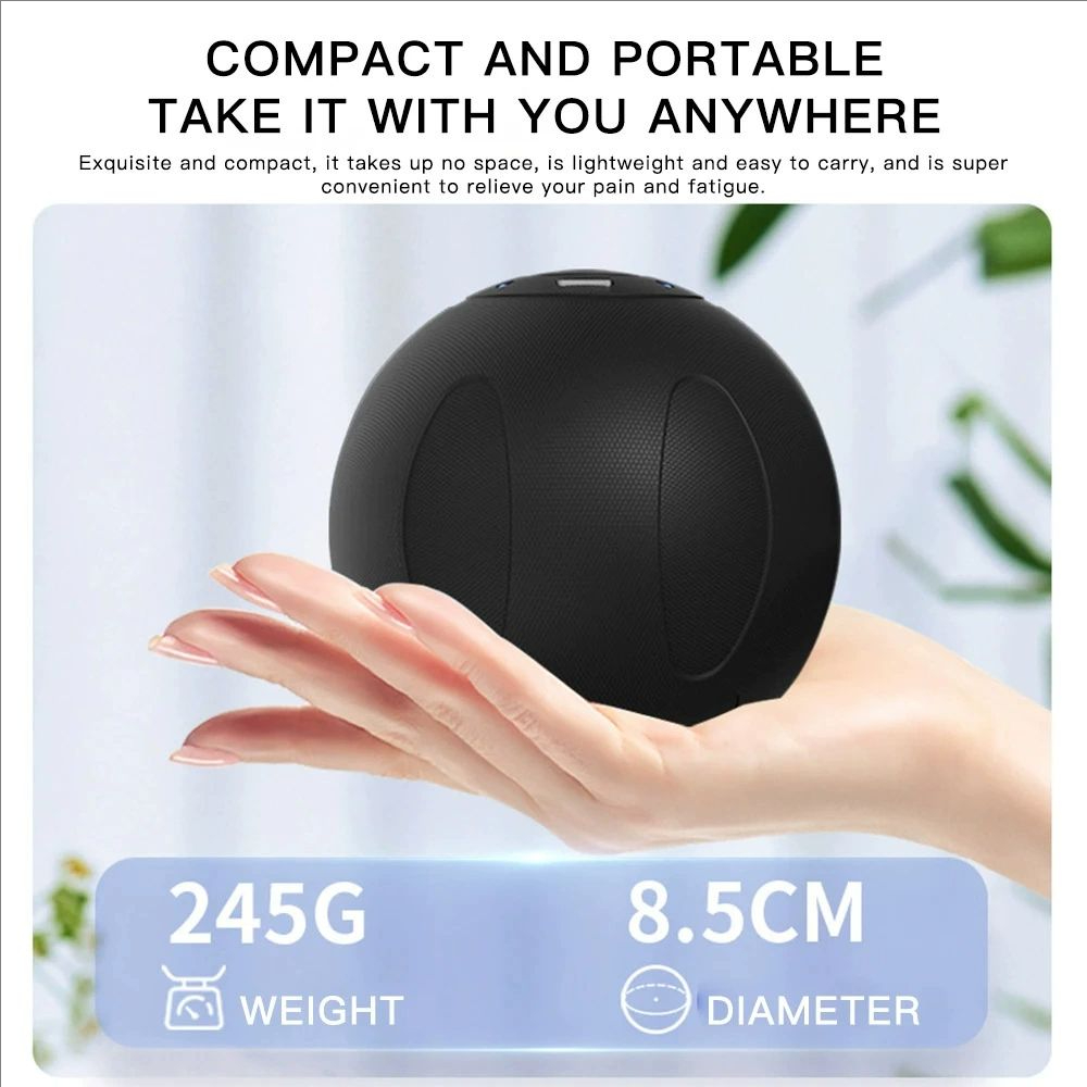 電気マッサージボールヘルスケアスポーツ筋膜ボール筋肉リラクゼ - Yoga Fitness Health のレビューと価格