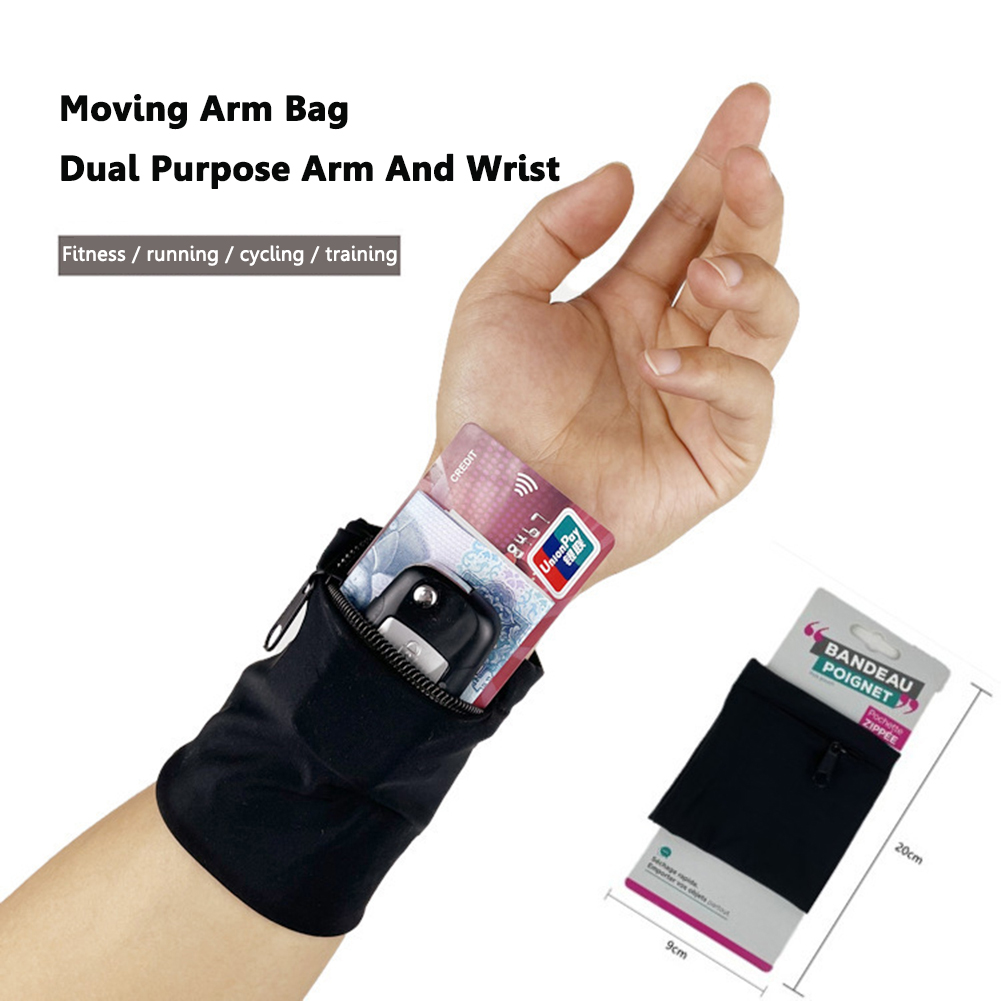 ジッパー式アームバッグ,ランニング,フィットネス,ジム,安全 - Wrist Wraps Fitness のレビューと価格